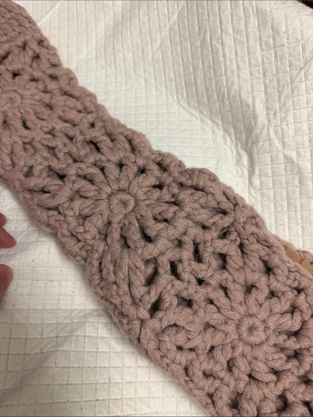 Free people knitted long slippers